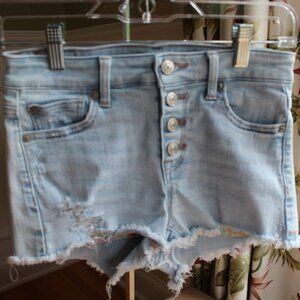 American Eagle Button Shorts